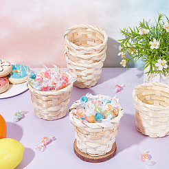 Mini Bamboo Basket&nbsp;AJEW-GO0004-29B