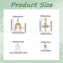 DIY Dance Themed Bracelet Making Kit&nbsp;AJEW-SC0031-11