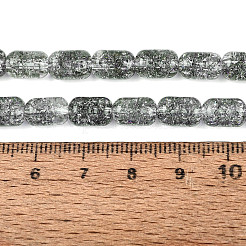 Transparent Crackle Glass Beads Strands&nbsp;GLAA-NH0001-04-A11