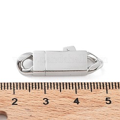 Non-Tarnish 304 Stainless Steel Bayonet Clasps&nbsp;X-STAS-M325-16P