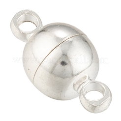 Brass Magnetic Clasps with Loops&nbsp;MC019-S