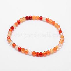 Natural & Synthetic Gemstone Beaded Stretch Bracelets&nbsp;BJEW-K127-02-M