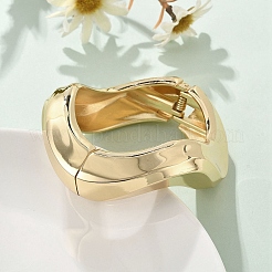 Alloy Hinged Bangles for Women&nbsp;BJEW-D312-03G