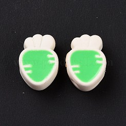 Rubberized Style Acrylic European Beads&nbsp;SACR-E009-02