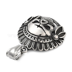 304 Stainless Steel Pendants&nbsp;STAS-V008-14AS