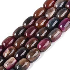 Natural Fire Crackle Agate Beads Strands&nbsp;G-Q606-108A