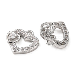 Brass with Cubic Zirconia Pendants&nbsp;KK-L270-06P