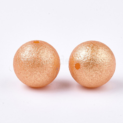 Acrylic Imitation Pearl Beads&nbsp;OACR-T013-01A-04