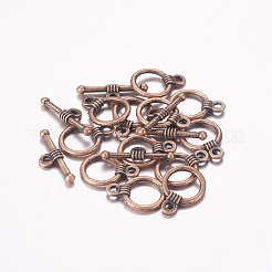 Tibetan Style Toggle Clasps&nbsp;LS-RLF1184Y