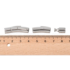 Tarnish Resistant Column 316 Surgical Stainless Steel Bayonet Clasps&nbsp;STAS-A021-5mm