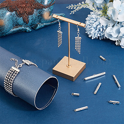 280Pcs 7 Styles Iron Slide On End Clasp Tubes&nbsp;IFIN-PH0002-13