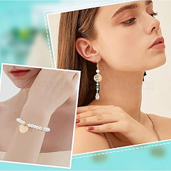 80Pcs 8 Styles Long-Lasting Plated Brass Connector Charms&nbsp;KK-HY0003-74