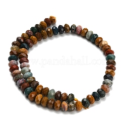 Natural Ocean Agate/Ocean Jasper Beads Strands&nbsp;G-Z111-A53