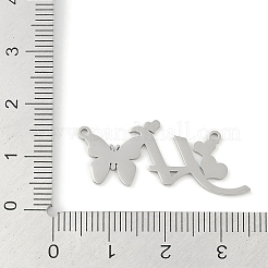 Non-Tarnish 304 Stainless Steel Pendants&nbsp;STAS-L279-002P-H