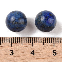 Natural Lapis Lazuli No Hole Sphere Beads&nbsp;G-K353-04A-10