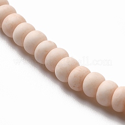 Handmade Frosted Porcelain Beads&nbsp;PORC-E017-01D