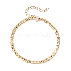 304 Stainless Steel Cuban Link Chain Bracelets for Women&nbsp;BJEW-JB12681