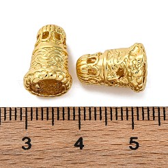 Cone Shape Rack Plating Brass Beads&nbsp;KK-S406-05G