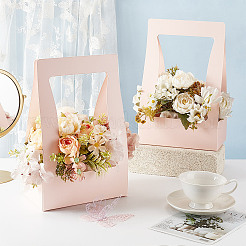 Transparent Rectangle Paper Bouquet Packaging Bags&nbsp;AJEW-WH0473-80A