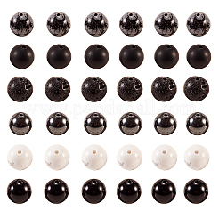 120Pcs 6 Style Natural & Synthetic Gemstone Round Beads Sets&nbsp;G-CJ0001-46