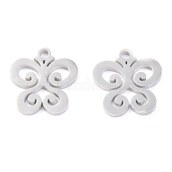 Non-Tarnish 304 Stainless Steel Charms&nbsp;STAS-O142-08P