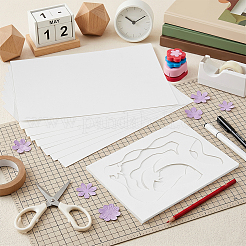 Rectangle Cardstock Paper&nbsp;OFST-WH0004-184A