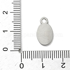 304 Stainless Steel Charms&nbsp;STAS-P422-05P