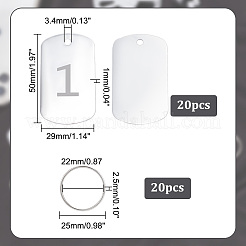 1 Set Aluminum Pendants&nbsp;FIND-GA0002-89B