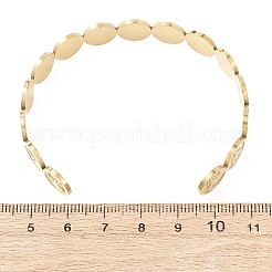 Halloween 201 Stainless Steel Cuff Bangles for Women&nbsp;BJEW-T024-01H-G