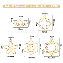 201 Stainless Steel Pendants&nbsp;STAS-UN0014-08