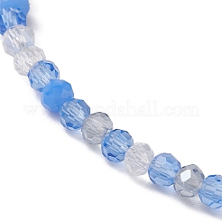 Grass Round Beaded Stretch Bracelet for Women&nbsp;BJEW-JB09701
