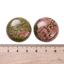 Natural Unakite Cabochons&nbsp;G-B085-02A-08