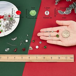 DIY Christmas Dangle Earring Making Kit&nbsp;DIY-SC0018-92