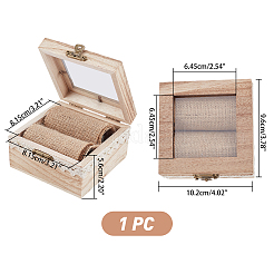 Particle Board Flip Cover Box&nbsp;CON-WH0079-89