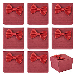 Square Cardboard Paper Ring Gift Storage Boxes&nbsp;CON-TAC0001-17G