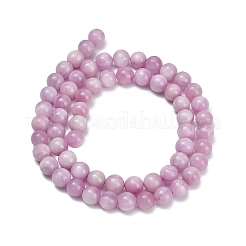 Natural Kunzite Beads Strands&nbsp;G-F835-A01-6mm