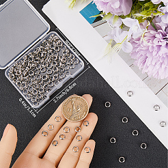 200Pcs 201 Stainless Steel Spacer Beads&nbsp;STAS-BBC0004-35