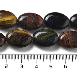 Natural 3-Color Tiger Eye Beads Strands&nbsp;G-P528-M22-01