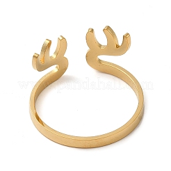 304 Stainless Steel Cuff Rings&nbsp;RJEW-G299-03G