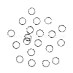 Tarnish Resistant 304 Stainless Steel Split Rings&nbsp;STAS-E010-6x1mm-2