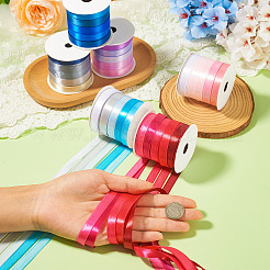 6 Rolls 6 Colors Polyester Ribbon&nbsp;OCOR-TA0002-29