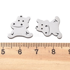 201 Stainless Steel Charms&nbsp;STAS-V001-04