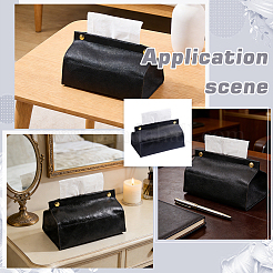 PU Leather Tissue Box&nbsp;AJEW-WH0816-558B