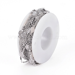 Tarnish Resistant 304 Stainless Steel Link Chains&nbsp;CHS-F007-08P