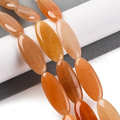Natural Red Aventurine Beads Strands&nbsp;G-B078-E09-01