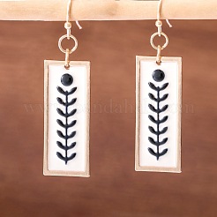 Zinc Alloy Enamel Dangle Earrings&nbsp;FS-WGB12D1-01