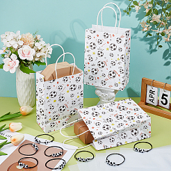 16Pcs Football Paper Bags&nbsp;DIY-PH0032-50