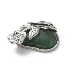 Natural Green Aventurine Pendants&nbsp;G-B042-01P-03