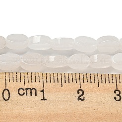 Natural White Jade Beads Strands&nbsp;G-M420-H15-03