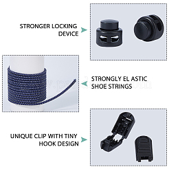 6 Pairs 6 Colors No Tie Elastic Shoe Laces&nbsp;FIND-FH0016-65